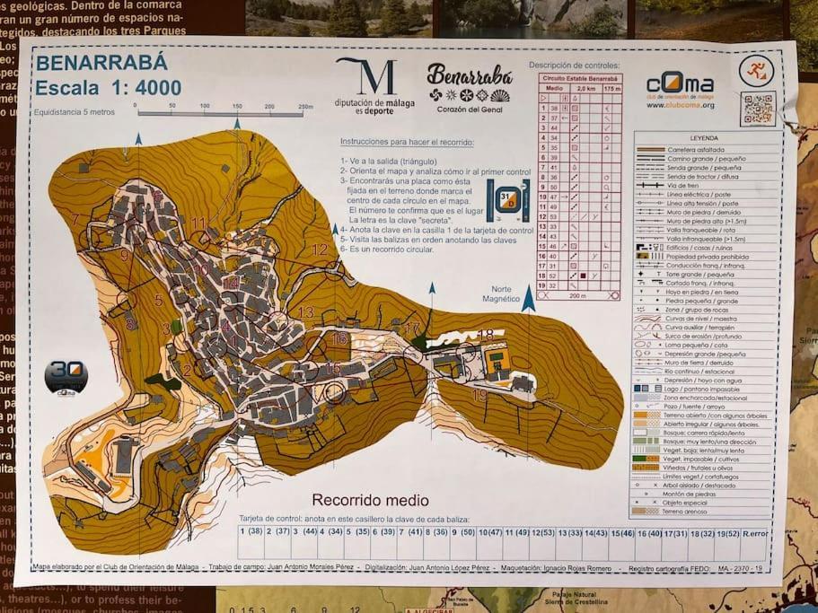 Casa De Diego El Barbero Benarraba Bagian luar foto